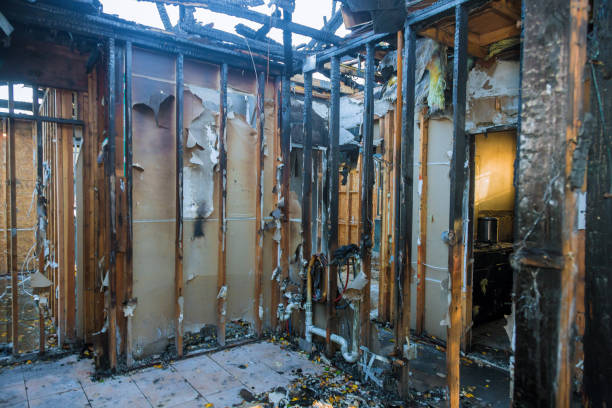 Professional Emergency Fire Cleanup technician working in Laurel Springs, NJ